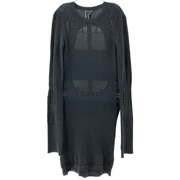 Nbd Knit Black Brenna Size M Dress - Picture 2 of 4